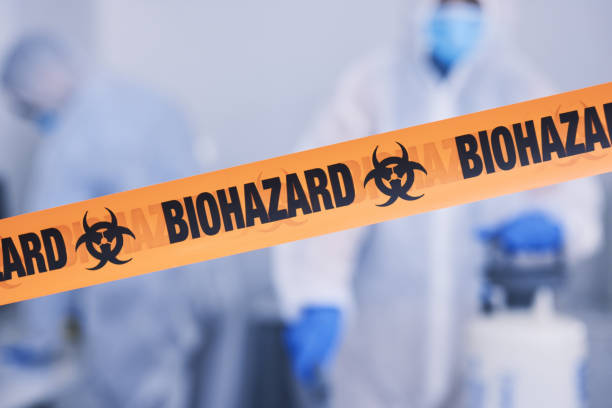 Professional Biohazard technician working in Wareham, MA